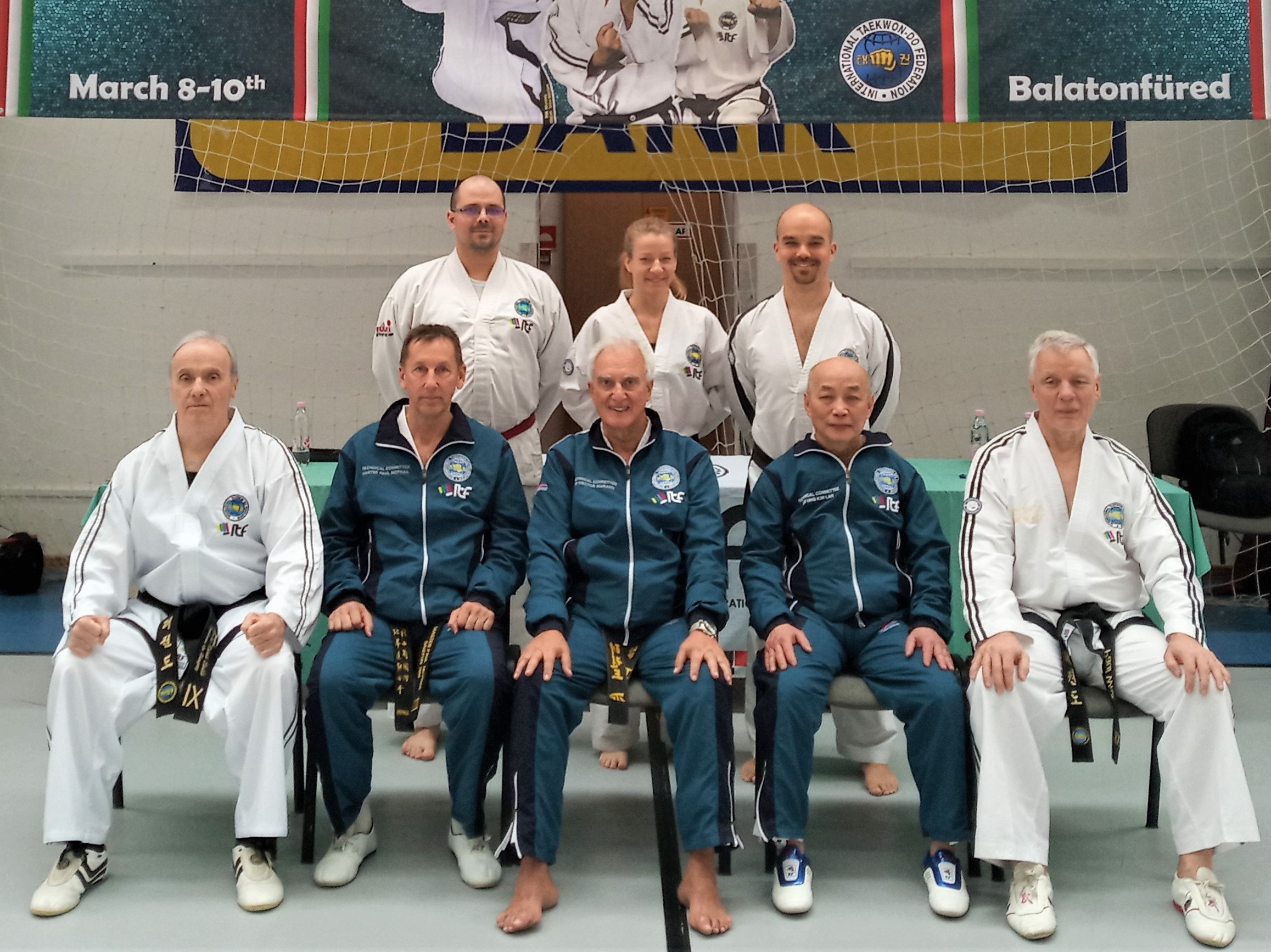 A Zen Power TKD Klub tagjai az IIC-n